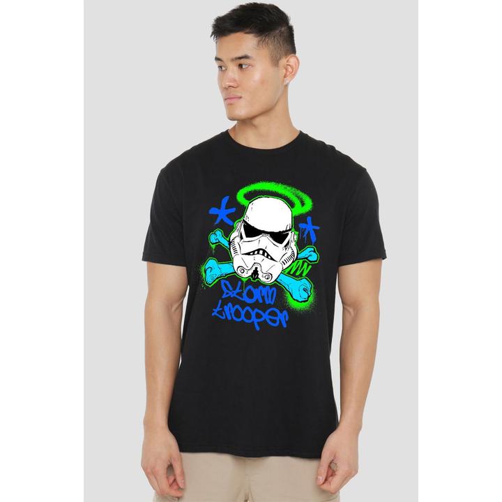 Immagine prodotto Star Wars Maglietta Stormtrooper Stencil Uomo (M)