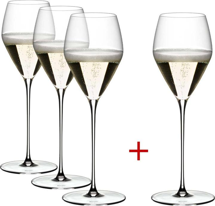 Riedel Veloce (32.70 cl, 4 Gläser, Sektgläser)