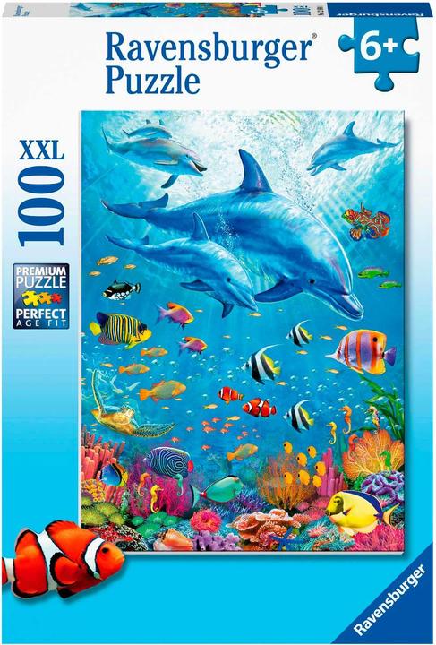 Produktbild Ravensburger Treffen der Delfine (100 Teile)