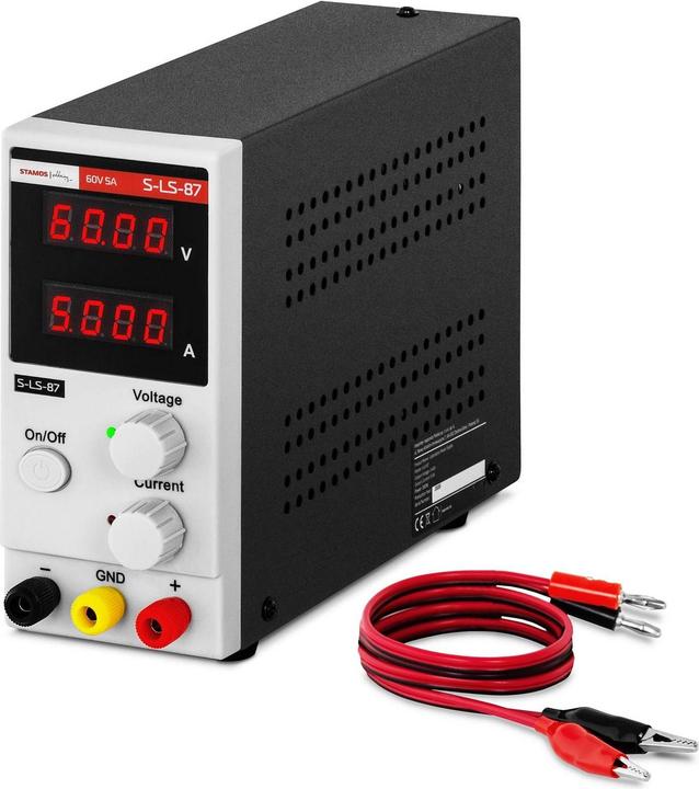 Produktbild Stamos Labornetzgerät regelbar Labornetzteil Netzgerät Netzteil Trafo 60 V 5 A DC