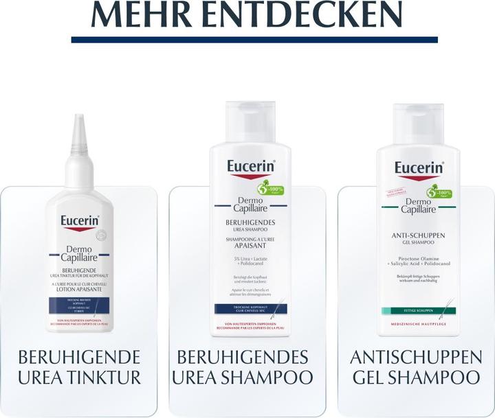 Produktbild Eucerin DermoCapillaire pH5 mildes Shampoo (250 ml, Flüssiges Shampoo)