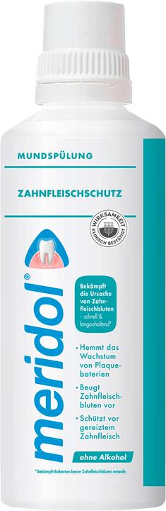 Meridol Mundspülung zur täglichen Zahn- und Zahnfleischpflege, 400 ml Lösung (400 ml, Mundspülung)