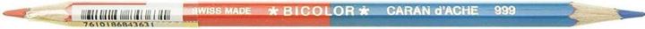 Actual product image Caran d'Ache Prismalo Aquarelle Bicolor Farbstift (Blue, Red, 1 x)