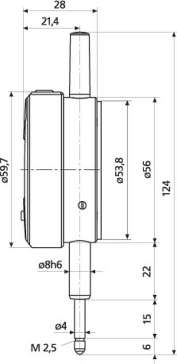 Image du produit Mahr Comparateur digital MarCator 1075 R (1.25 cm)