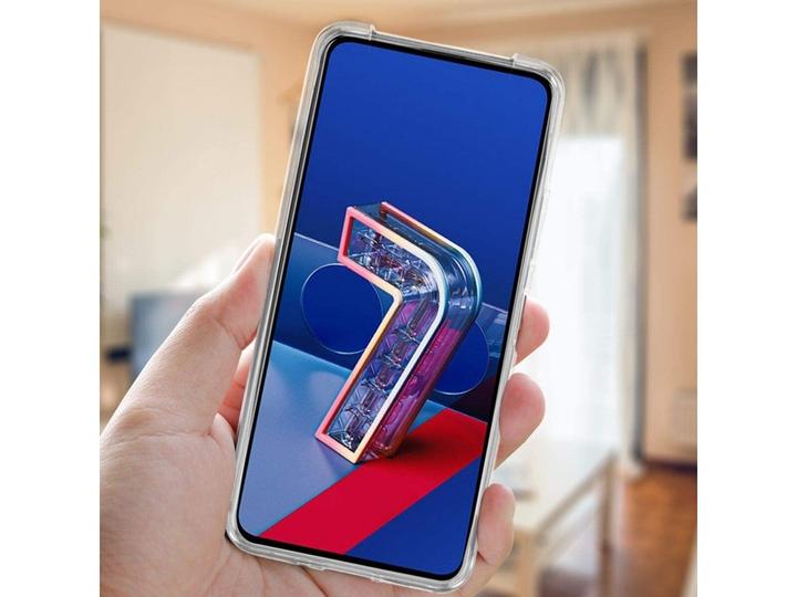Actual product image Screenguard Asus Zenfone 7 / 7 Pro Flexible TPU Clear Case (Asus Zenfone 7)