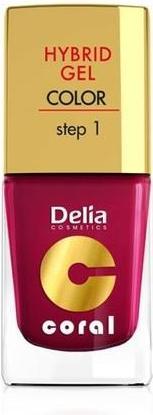 Immagine prodotto Delia Cosmetics Cosmetici Coral Hybrid Gel Smalto per unghie n. 06 Cherry 11ml (Ciliegio, Smalto per unghie effetto gel)