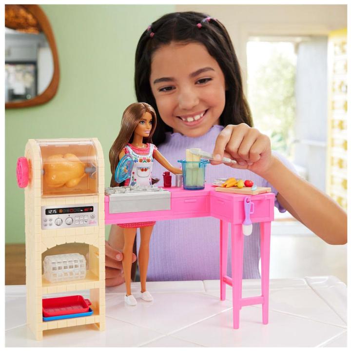 Image du produit Barbie and Teresa Recipe for Friendship Teresa Doll and Playset
