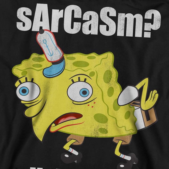 Produktbild Spongebob Squarepants Sarcasm Meme Sweatshirt (XL)