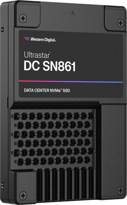 Produktbild WD DC SN861 BICS6 NVMe U.2 7% OP ISE (7680 GB, 2.5")