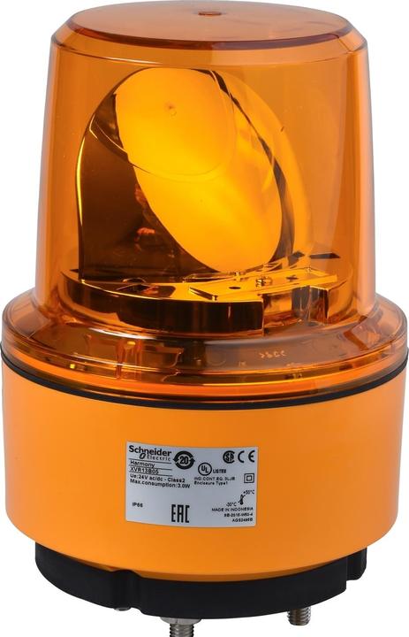 Produktbild Schneider Electric XVR Orange Rotating Beacon, 130mm Buzzer