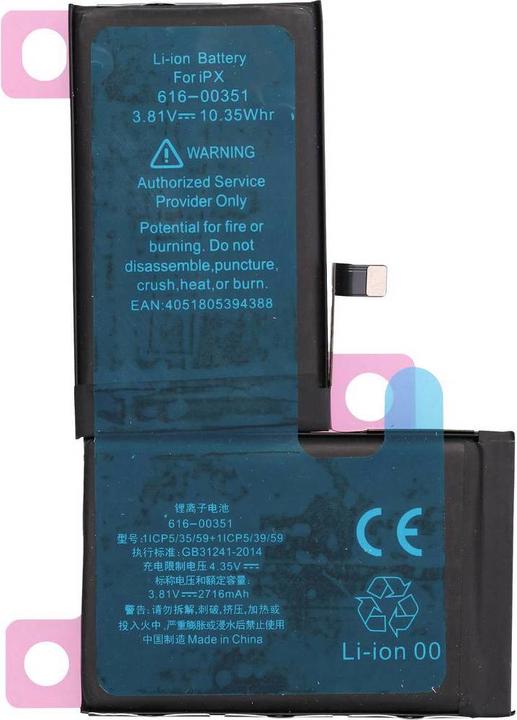 Actual product image Conrad energy Cell phone battery for iPhone X