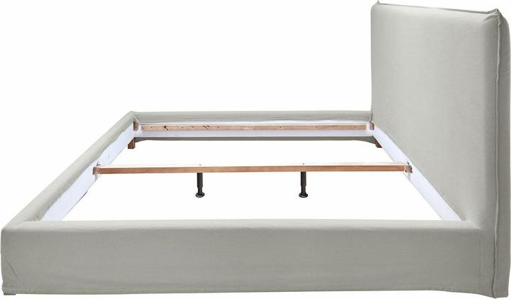 Image du produit Loberon Bett Hawkington grau (195 x 220 cm)