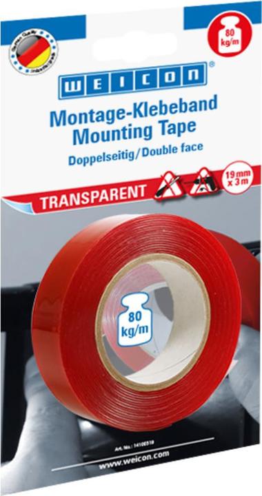 Produktbild Weicon MontageKlebebandtransparent (19 mm)