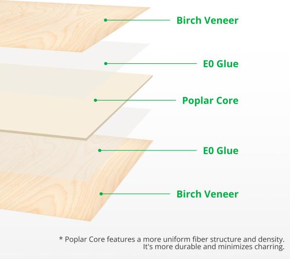 Produktbild Bambu Lab - Birch Plywood