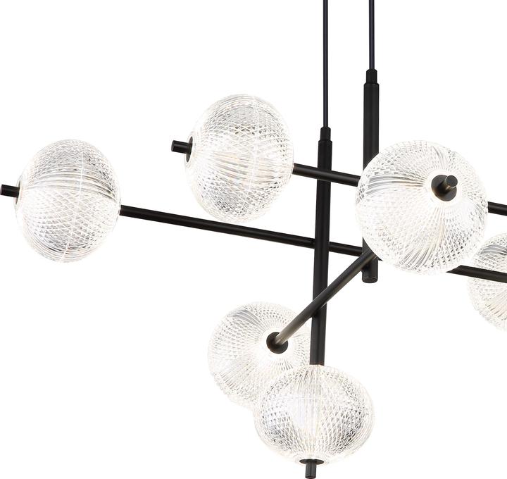 Immagine prodotto Globo Lampada A Sospensione In Metallo Nero Opaco, 1xled