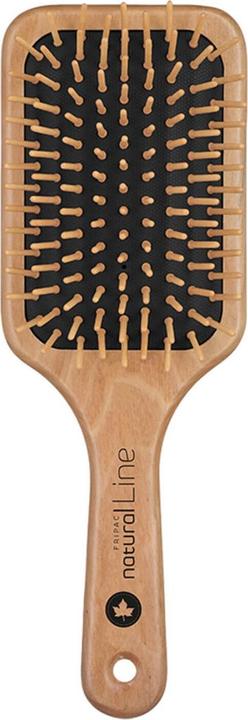 Actual product image Fripac Natural Line Maple Paddle Brush 9 Rows
