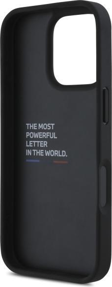 Produktbild BMW BMHCP16XGSPCCK iPhone 16 Pro Max 6.9" czarny/black hardcase M Grip Stand Smooth and Carbon (Apple iPhone 16 Pro Max)