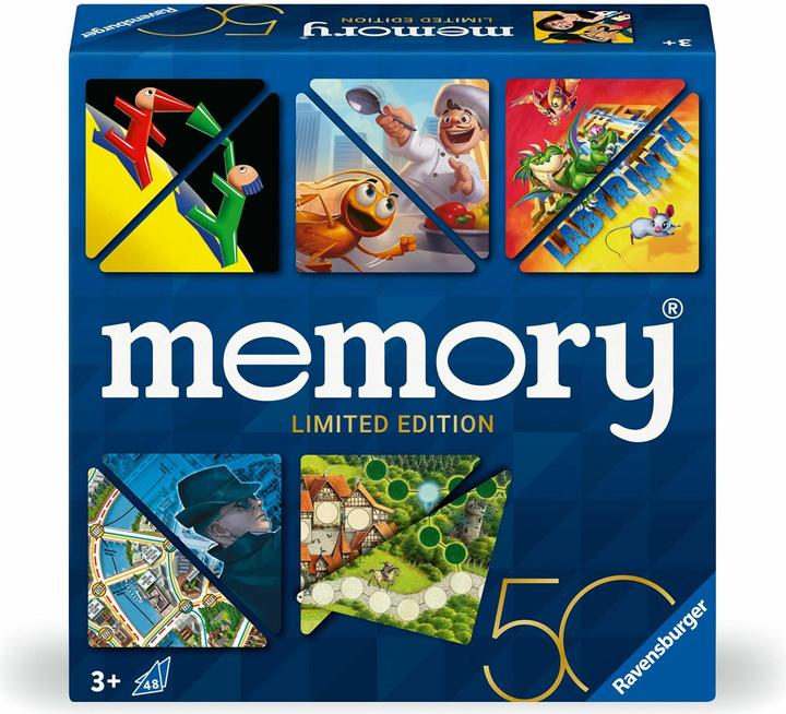 Produktbild Ravensburger 22463 memory® 50 Jahre Blaues Dreieck - Die limitierte Sonderedition zum 50. (Multilingual)