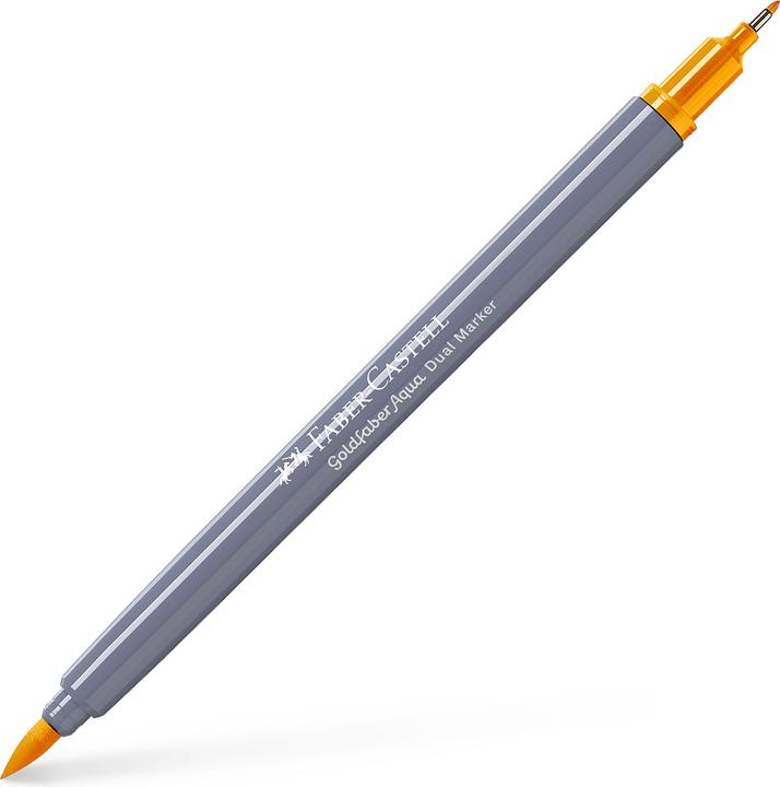 Image du produit Faber-Castell Dual Marker Goldfaber Aqua (Jaune chrome foncé, 0.40 mm, 1 x)