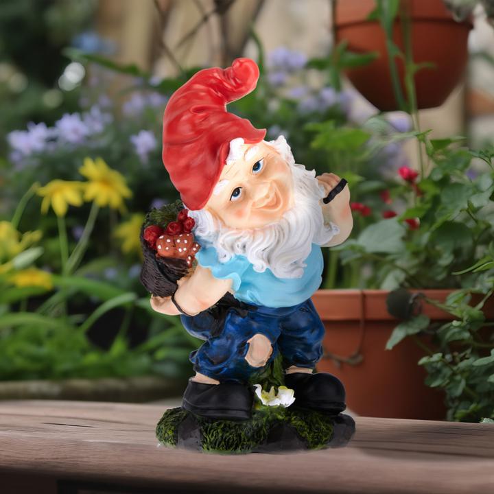 Actual product image Relaxdays Garden gnome