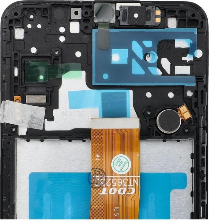 Actual product image FixCell LCD display! LCD Display for SAMSUNG A04s OEM with full frame (Display)