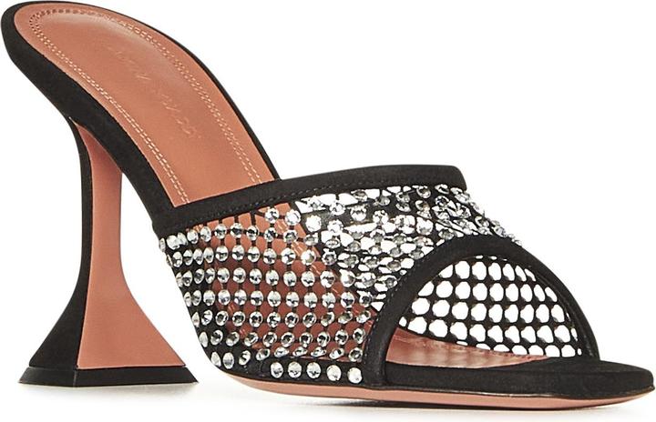 Actual product image Amina Muaddi Sandals Black (38)