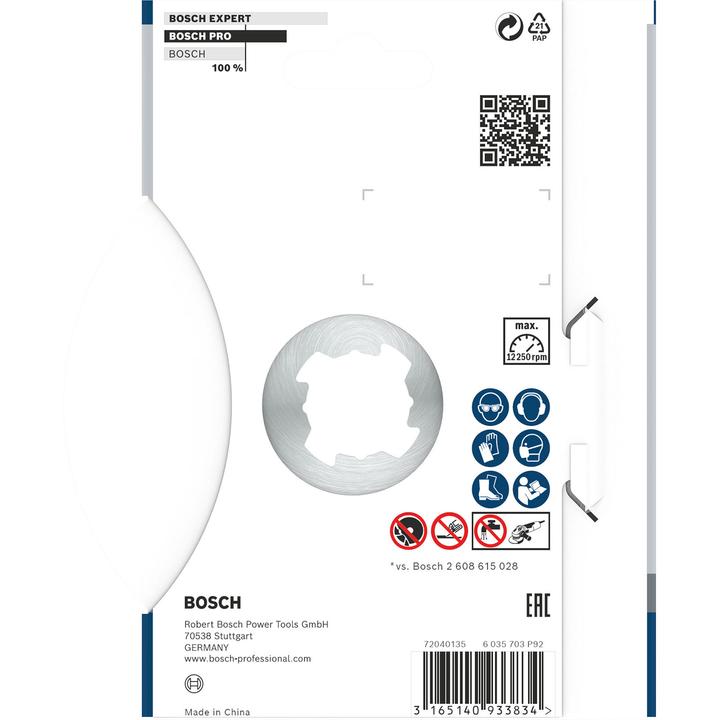 Actual product image Bosch Professional Zubehör PRO Multi Material X-Lock diamond cutting disc, 125 x 22.23 mm, 22.23 mm