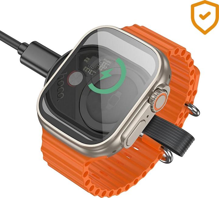 Produktbild Hoco CW60 Magnetic Charging Dock für Apple Watch Series, Schwarz (2.50 W)