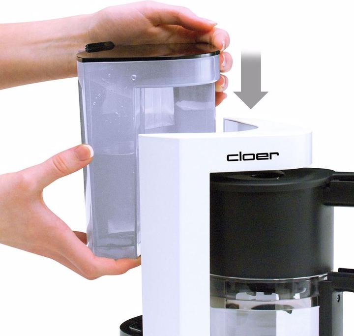 Productafbeelding Cloer 5981 Filterkoffiezetapparaat met warmhoudfunctie / 800 W / 5 kopjes / filtergrootte 1x2