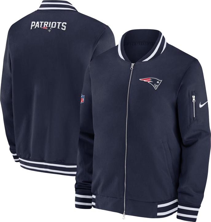 Nike New England Patriots Coach Bomber Jacket L