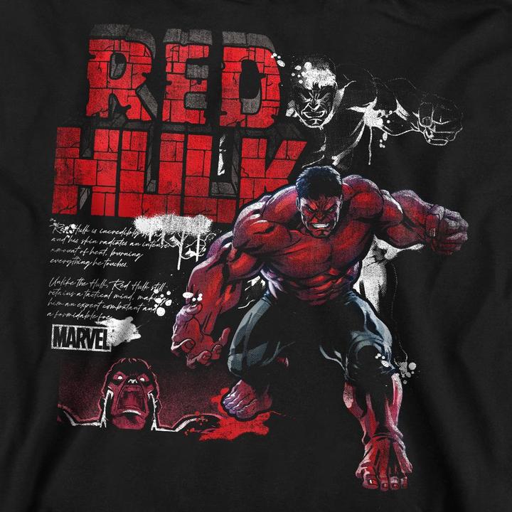 Immagine prodotto Captain America Felpa Hulk Rosso Adulto Unisex (XL)