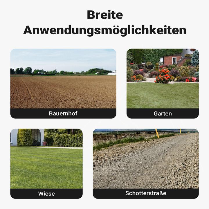 Produktbild Wiltec Wiesenegge 155x123,5cm Schleppegge Wiesenschleppe Rasentraktor Feldegge (Rasentraktor, Traktorzubehör)
