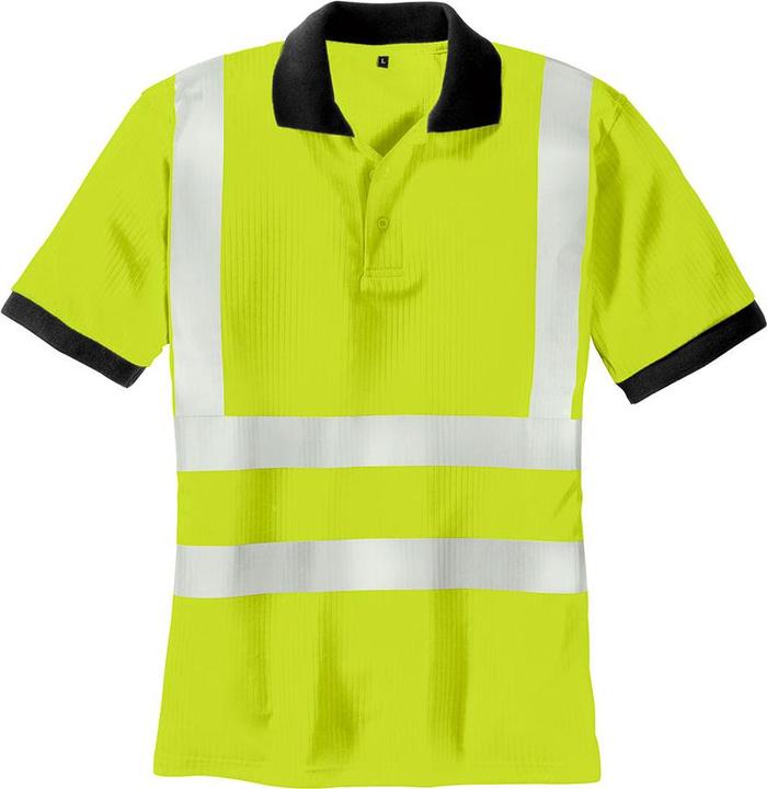 Actual product image Texxor unisex high visibility shirt SYLT yellow size S