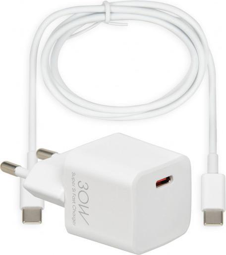 Produktbild iBox Travel charger I-BOX C-38 PD30W, white (30 W)