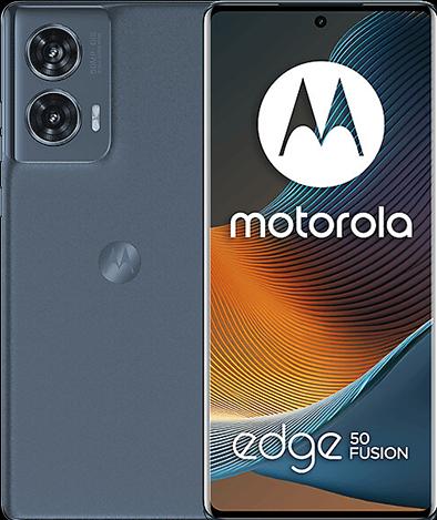 Image du produit Motorola Moto Edge50 Fusion (256 Go, Bleu forêt, 6.70", SIM + eSIM, 50 Mpx, 5G)