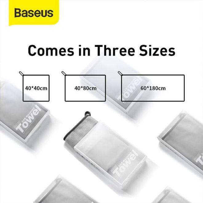 Actual product image Baseus Microfiber cleaning cloth
