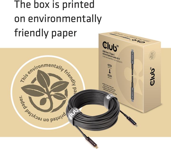 Image du produit Club 3D C – C (20 m, USB 3.2)