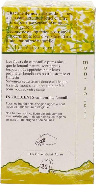 Actual product image Swisstea Chamomile tea mont Soleil (63 g)