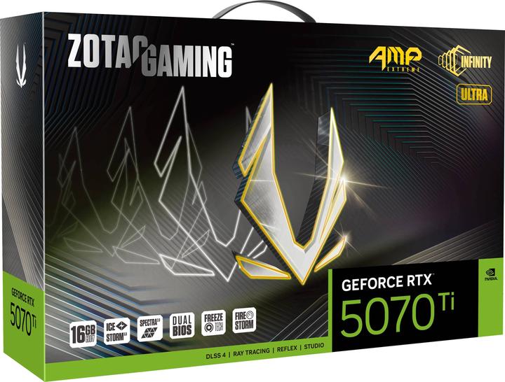 Produktbild Zotac GeForce RTX 5070 Ti AMP Extreme INFINITY ULTRA (16 GB)