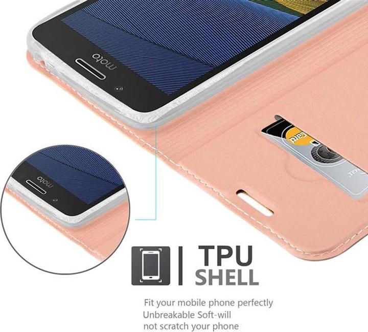 Image du produit Cadorabo Book Classy Style Cover (Motorola Moto G5)
