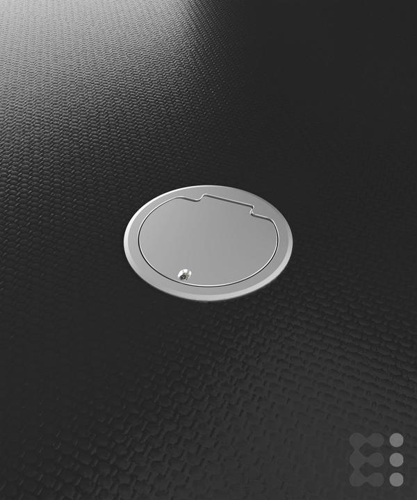 Actual product image Bodensteckdosen Systemtechnik BS FLOOR PLUG-IN DO 8602A