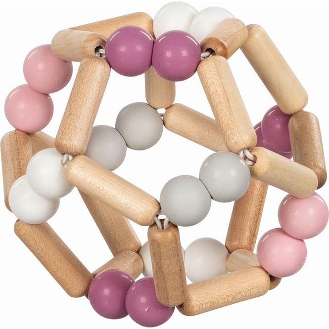 Goki Grasping toy elastic ball, pink