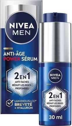 Actual product image NIVEA MEN LUMINOUS630 Anti-Aging & Anti-Spot 2-in-1 Power Serum 30ml (30 ml)