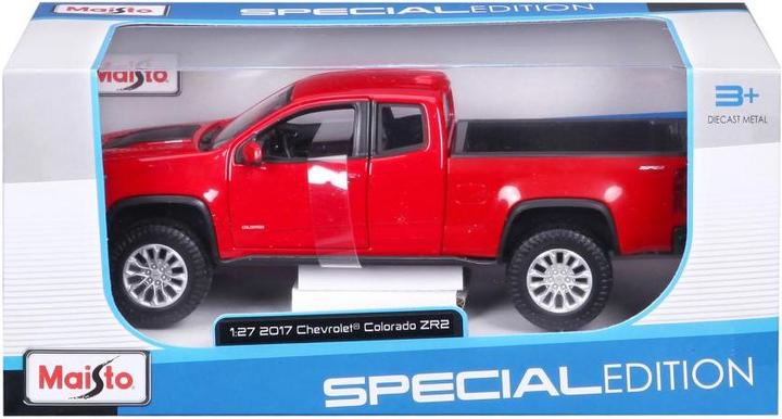 Produktbild Maisto Chevrolet Colorado ZR2 2017 rot 1:24