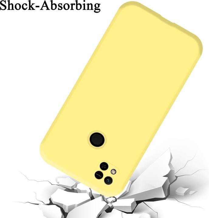 Produktbild Cadorabo TPU Liquid Silicone Case Hülle für Xiaomi RedMi 9C / RedMi 10A (Xiaomi Redmi 9C, Xiaomi Redmi 10A)