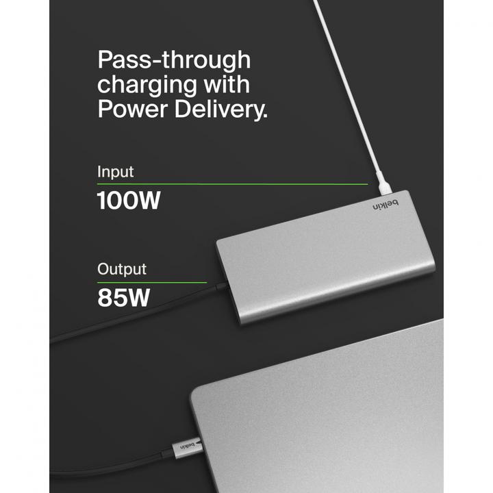 Produktbild Belkin INC015BTSGY-CZ (USB-C, 8 Ports)
