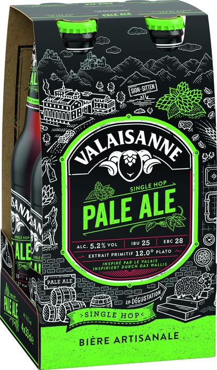 Actual product image Valaisanne Pale Ale (4 x 33 cl)