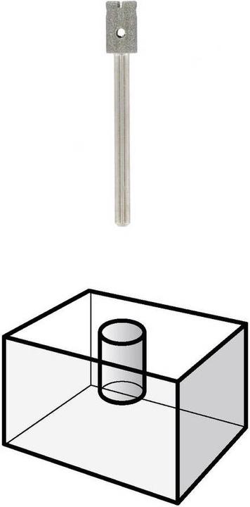 Produktbild Dremel Diamant-Glasbohrer Ø 6,4 mm