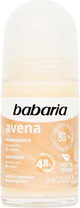 Actual product image Babaria Avena Roll-On Deodorant 50ml (Roll-on, 50 ml)