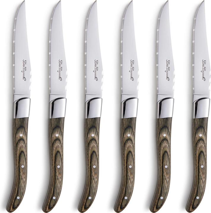 Lou laguiole Louis Steakmesser Set (6 Stück, Messer)
